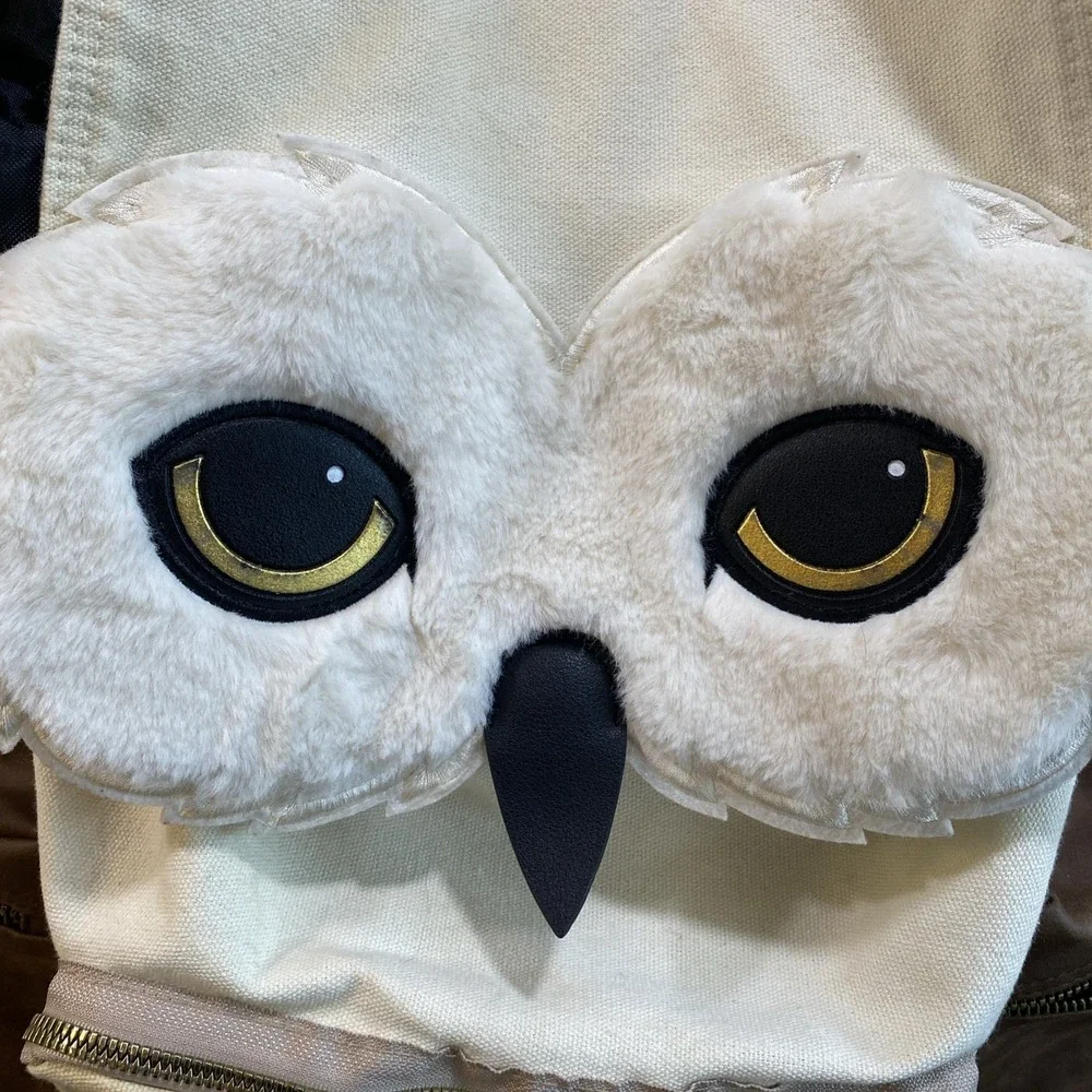 Harry Potter Backpack ~ Hedwick Owl Hogwarts Ruck Sack READ